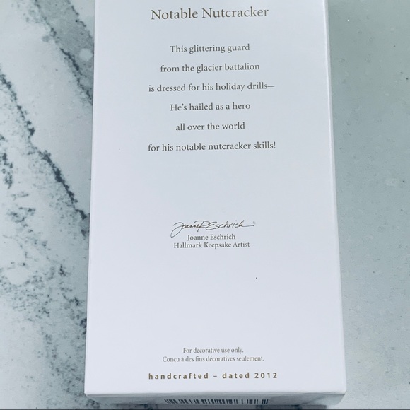 Hallmark 2012 Notable Nutcracker Club Ornament NWT - Picture 11 of 11